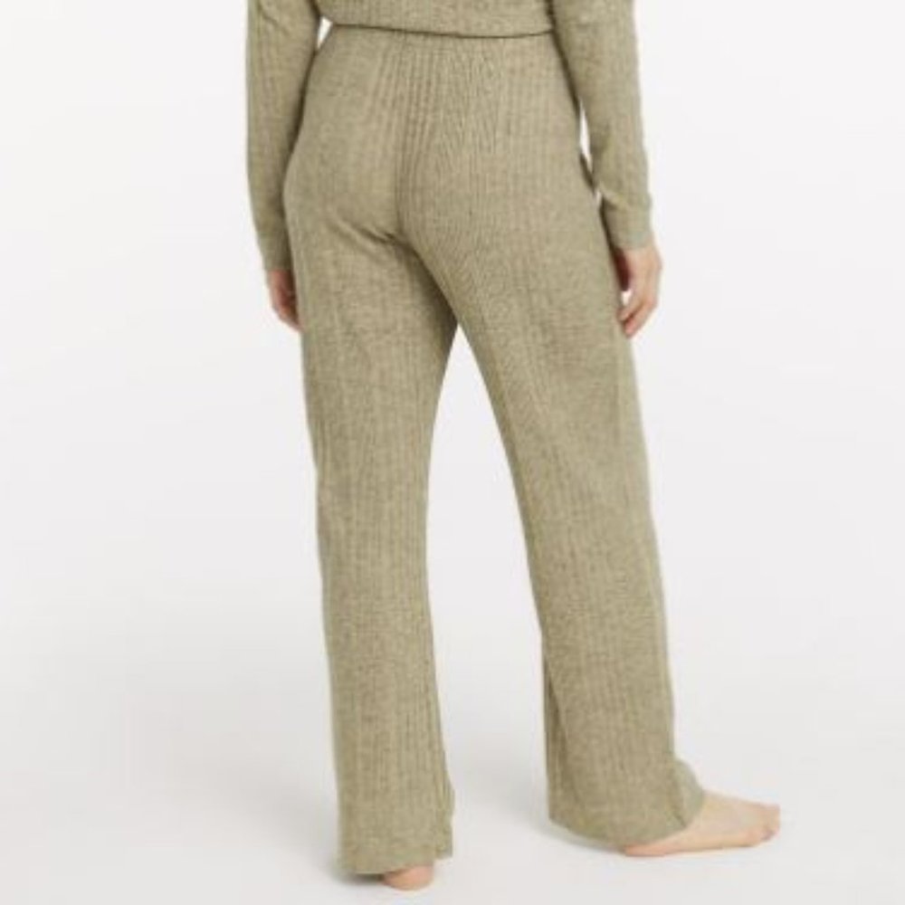 R Line by Reitman's Golden Tan Wide Leg Ribbed Lounge Pant NWT @X, 3X - Picture 2 of 2